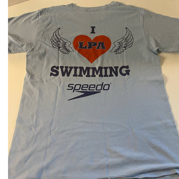 SPEEDO 8th annual Memorial Swim Meet 2018 Blue Size Small - Picture 1 of 2